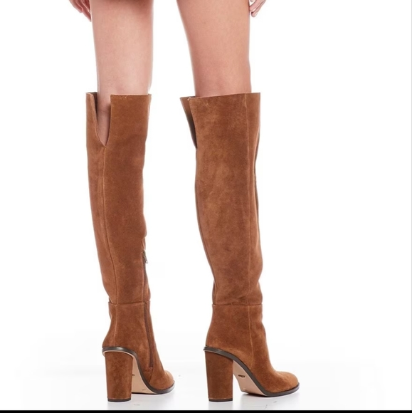 Barrine Suede knee High Boots - Picture 2 of 14